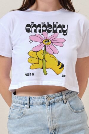 Empathy Crop Tee